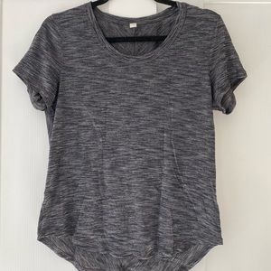 Lululemon heather grey short sleeve T-shirt